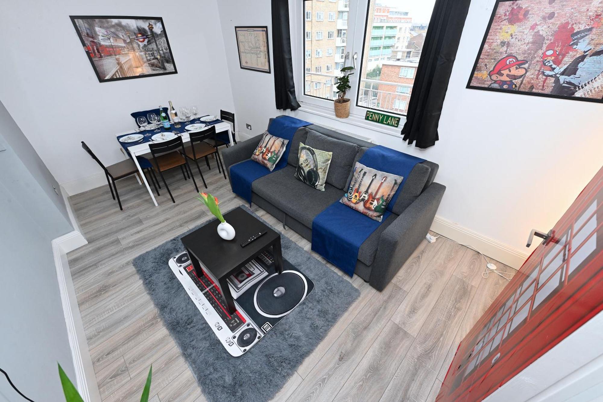 Superb 4 Bedroom Flat In The Heart Of Camden Town Londres Extérieur photo